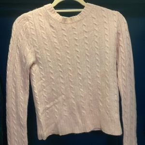 Pink J. Crew Sweater